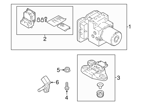 Abs Components For 2018 Audi Q5 Genuine Audi Parts