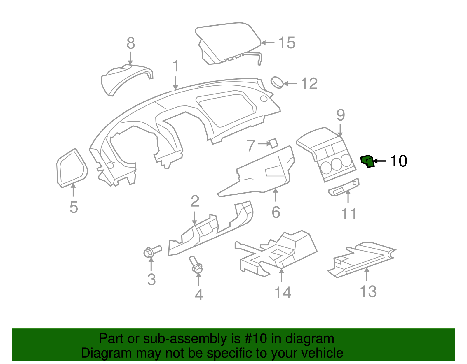 Multi-Purpose Clip - GM (10148727)