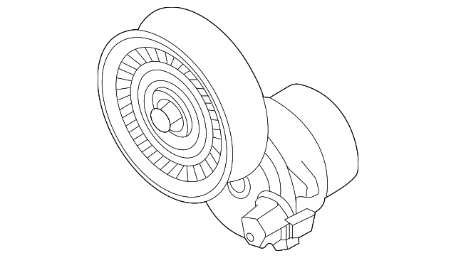 Accessory Drive Belt Tensioner Assembly - Ford (PZ1Z-6A228-A)