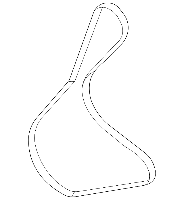 Motorcraft™ Serpentine Belt - Ford (JA-655)