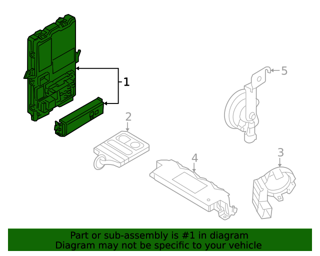 20052006 Ford Mustang OEM NEW 20052006 Ford Mustang Kit Alarm
