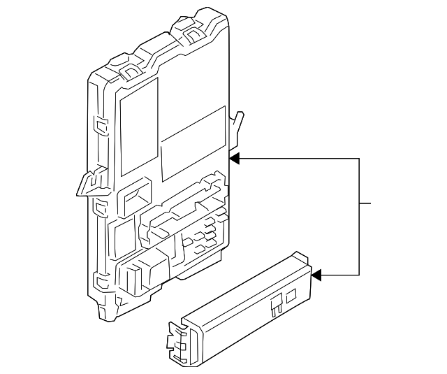 20052006 Ford Mustang AntiTheft Module 5R3Z15604GA
