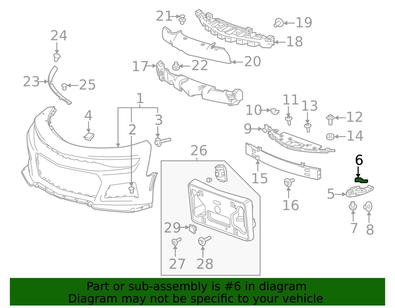Multi-Purpose Nut - GM (11603468)