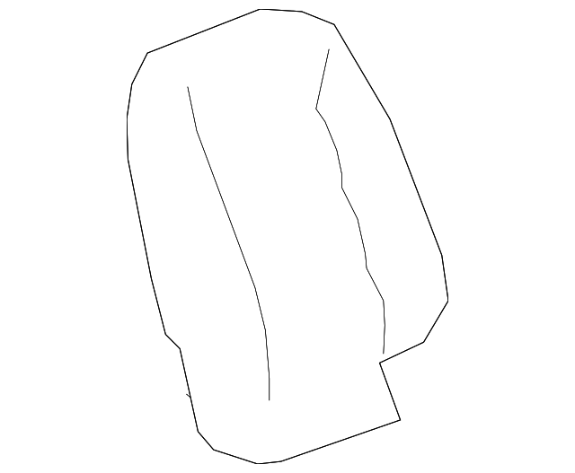 Seat Back Cover - GM (84351451)