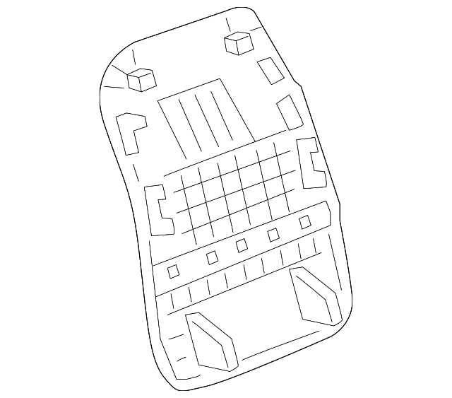 Seat Back Panel - GM (84312118)