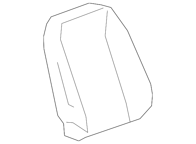 Seat Back Pad - GM (84382814)
