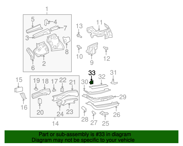5196130020 Tow Hook 20082013 Toyota Highlander OEM Genuine Toyota Parts