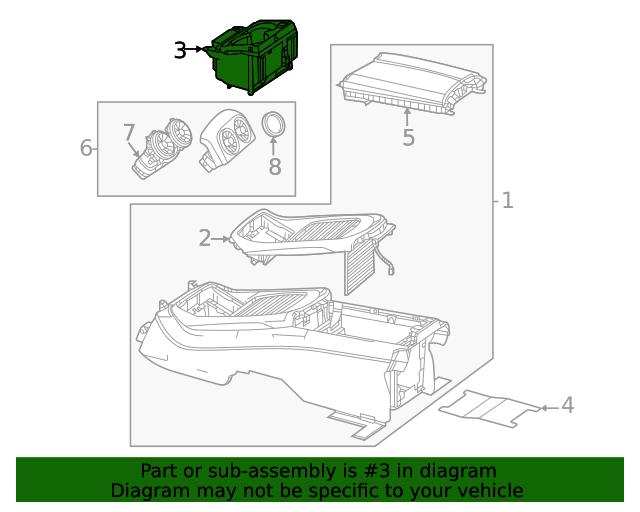 222-680-04-14-9051 - Cup Holder 2018-2023 Mercedes-Benz | Mercedes 
