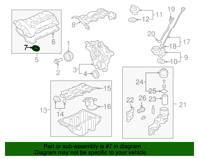 20042024 GM Spark Plug Tube Seal 12607600 GM