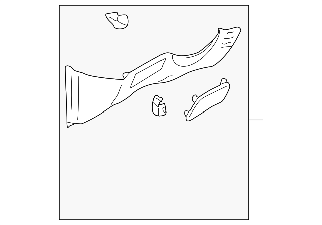 Lower Panel - Toyota (55302-AC010-A0)