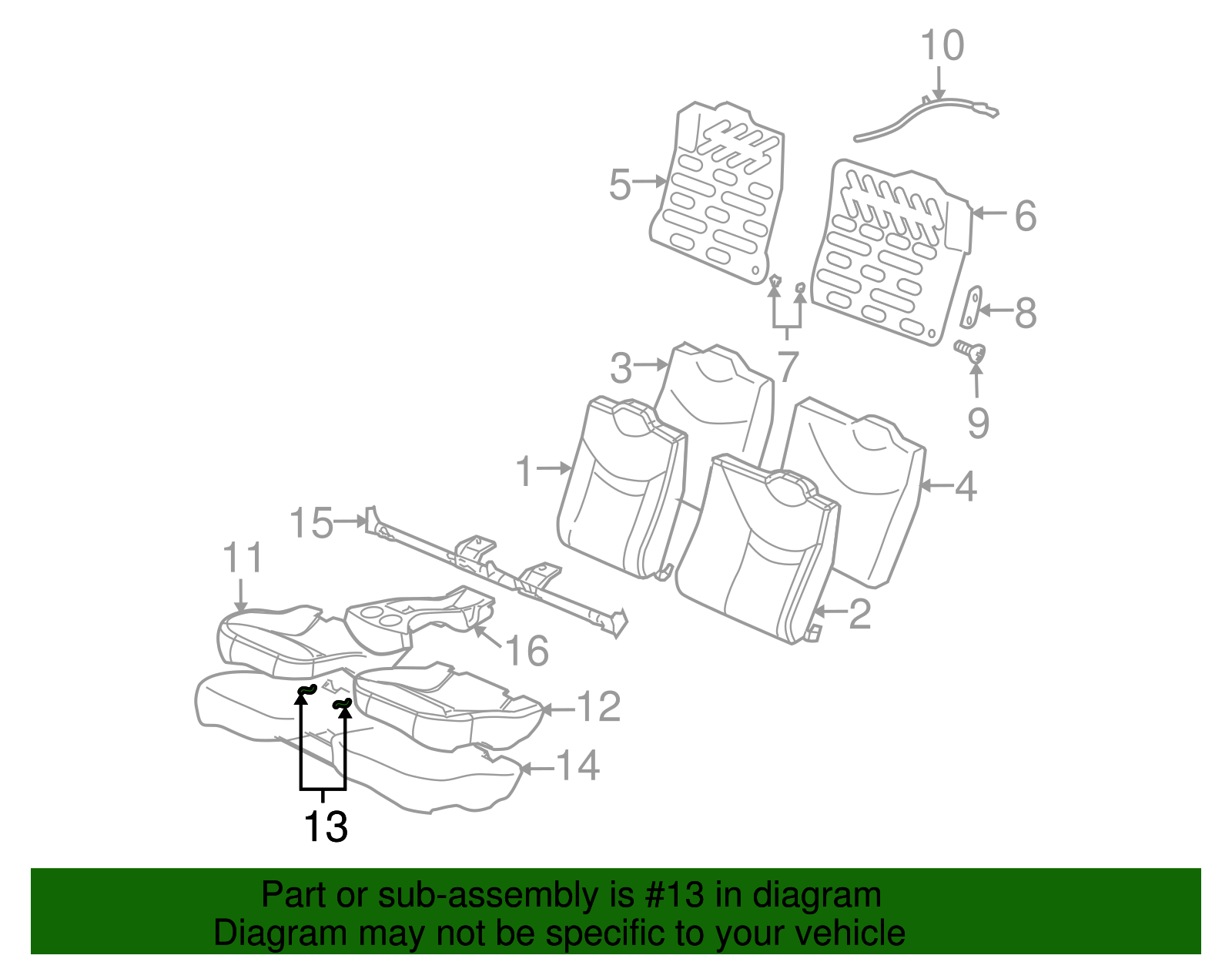 Retainer - GM (11589192)