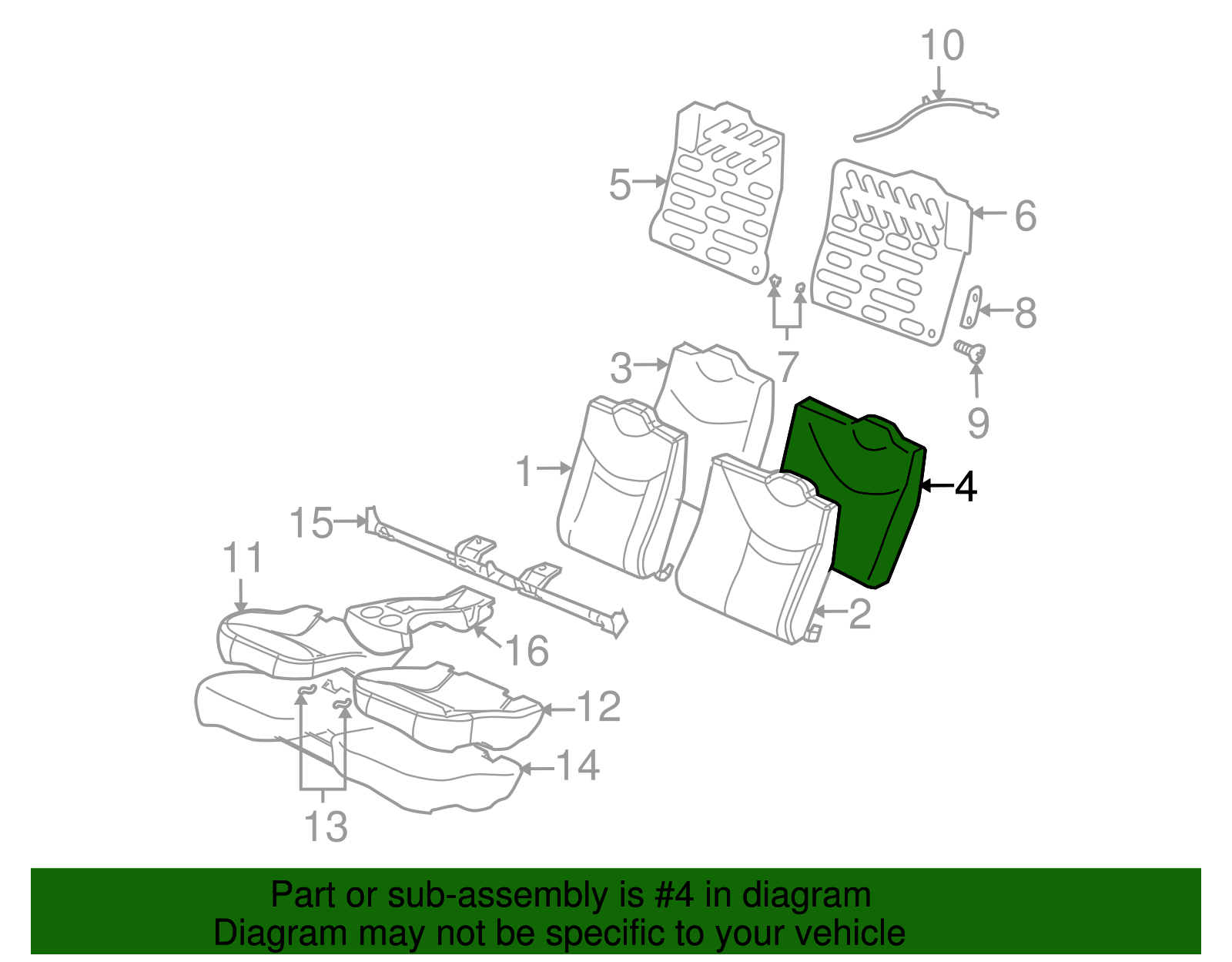 Pad - GM (10356291)