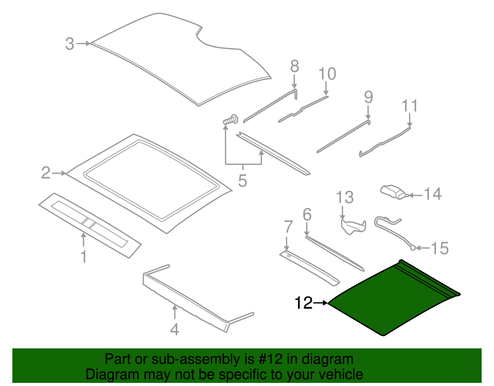 Sunshade - Ford (GD9Z-54519A02-BA)