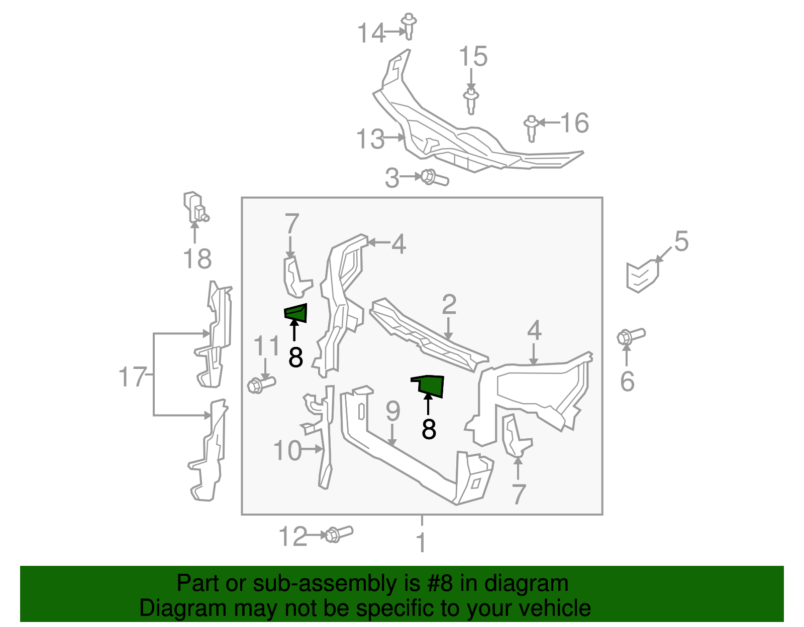 Upper Arm Support - Toyota (52145-0T010)