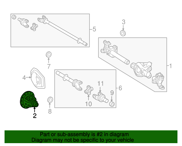 19992010 Ford OEM Differential Clutch Pack 8C3Z4026B Ford Parts Center