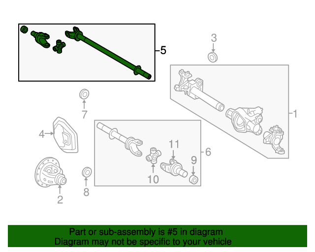 Genuine OEM Ford Part Drive Axle Shaft EC3Z3219E Genuine OEM Ford