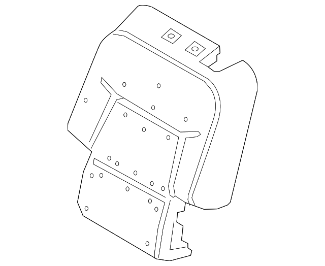 Seat Back Pad - Ford (LB5Z-7866801-K)