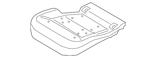 Seat Cushion Pad - Ford (LB5Z-7863841-F)