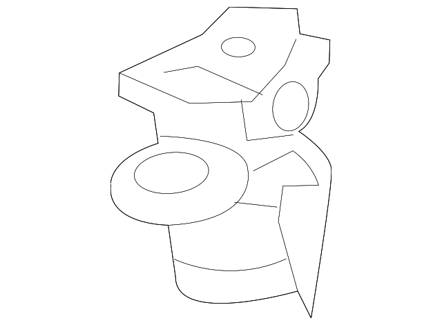 Upper Tie Bar Rear Bracket - GM (95137191)