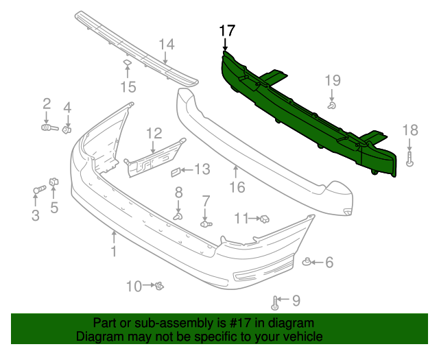 Genuine Kia 0K55X-50080 Bumper Bracket