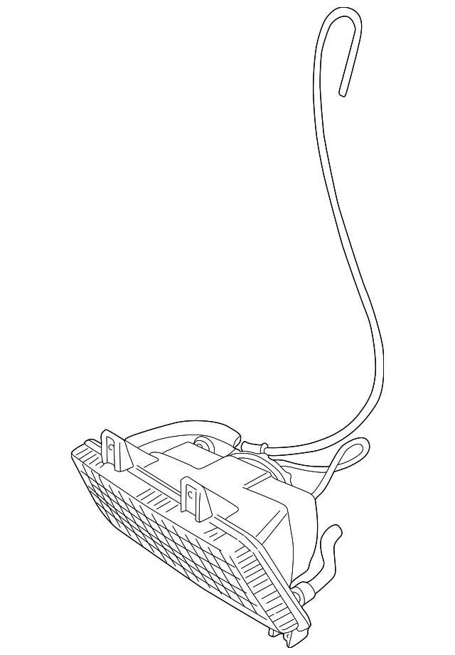 1995-1999 Land Rover Range Rover Fog Lamp Assembly AMR3421 ...