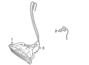 Genuine Fog Lamp Assembly for 1995-1999 Land Rover Range Rover | Land ...