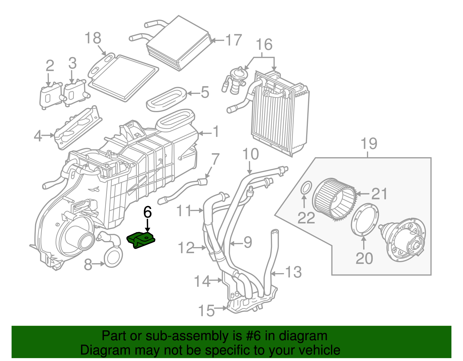 Motorcraft™ HVAC Blower Motor Resistor - Ford (YH-1716)