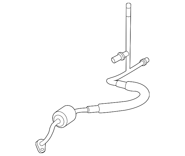 Motorcraft™ A/C Refrigerant Discharge Hose - Ford (YF-3420)
