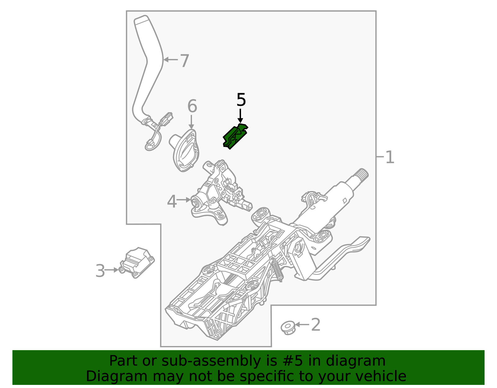 Automatic Transmission Control Bracket Pin - GM (84317404)