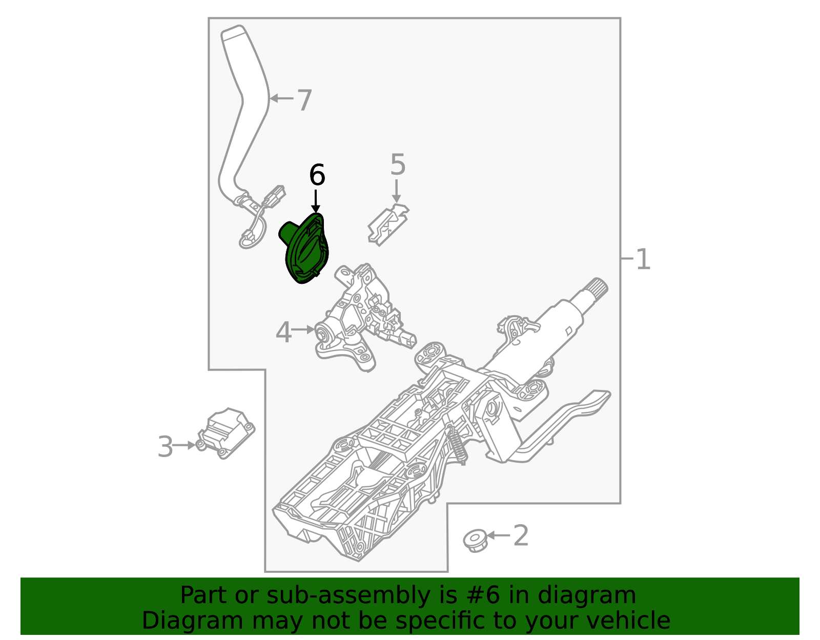 Automatic Transmission Control Lever Boot - GM (84460775)