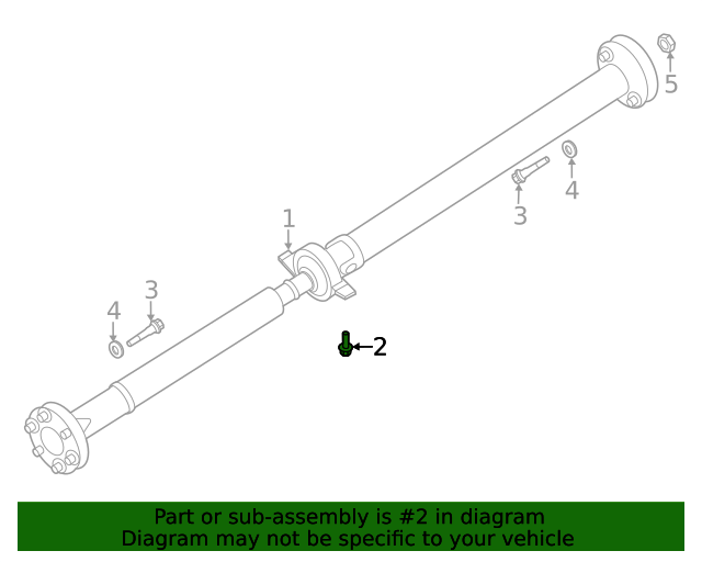 20162022 Hyundai Drive Shaft Mount Bolt 493193M050 QuirkParts