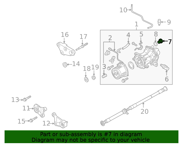 20102021 Mazda Drain Plug 995111800 QuirkParts