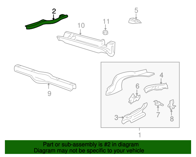 Side Member Rail 1EM-803-506