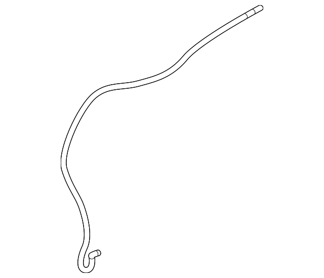 Windshield Washer Pump Hose - Cadillac (84143591)