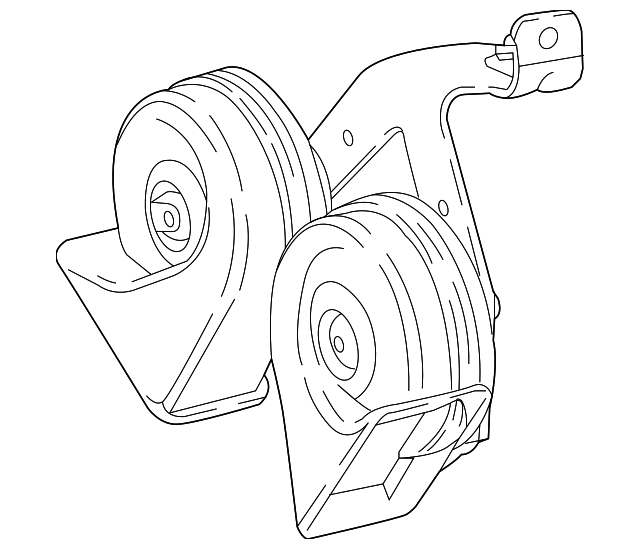 Dual Note Horn - GM (90805203)