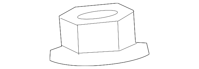 90365-STX-A00 - 2017-2025 Honda - Nut Castle (14MM) | Genuine Honda Parts