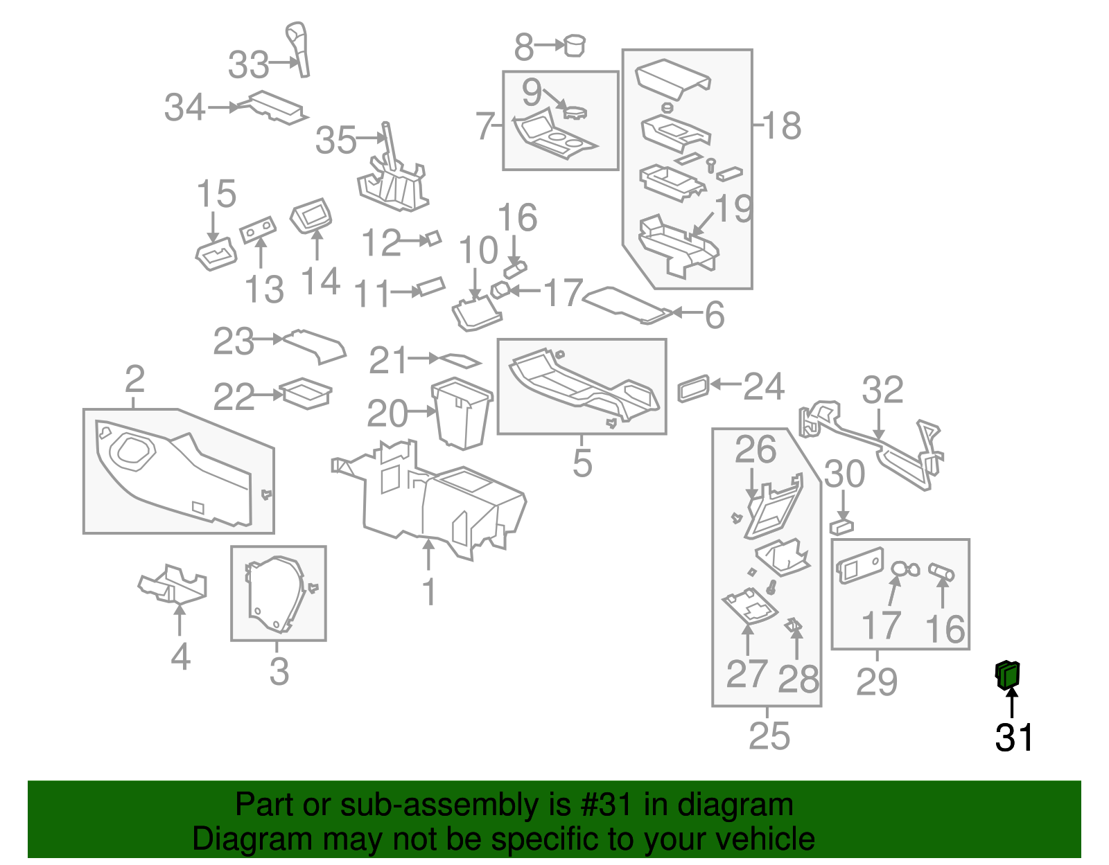 Audio/Video Disc Player Adapter - GM (10375379)
