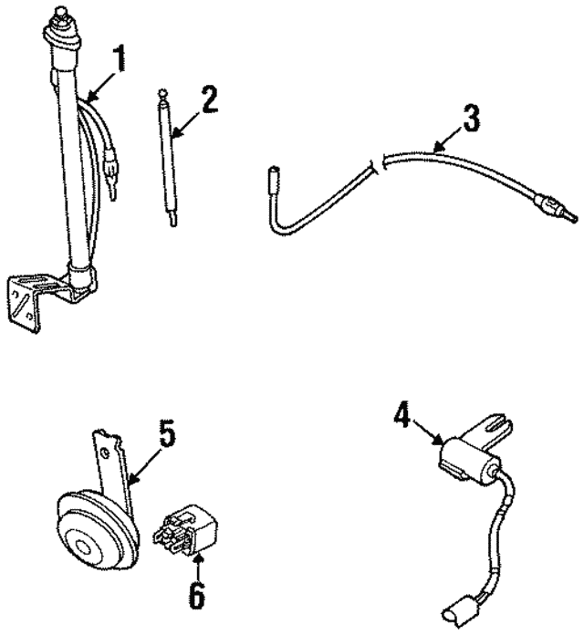 Kia 19952002 Kia Sportage Fuel Pump Relay 0K011 67740AAS KIA Parts