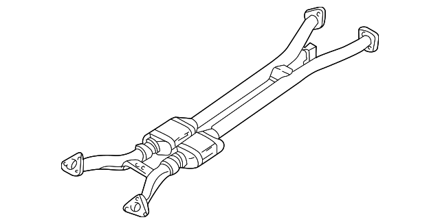 Converter Assembly, Oxidn Ctltc (W/ Exhaust Pipe) - GM (88895879)