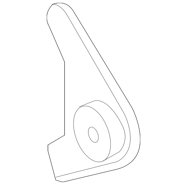 Rear Cross-Member Bracket - Ford (YL8Z-4K204-AA)