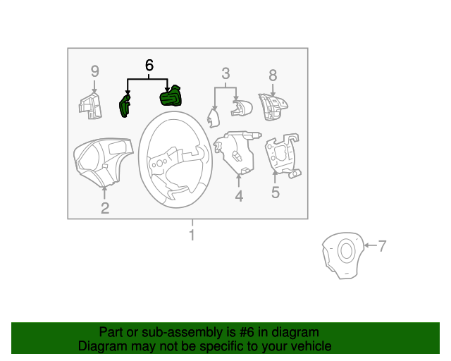 Genuine OEM Automatic Transmission Shift Shaft Position Switch Part