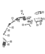 Genuine Alfa Romeo Lever Tilt Column Release - Alfa Romeo (5057246AE)