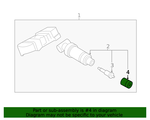 90118WA502 Valve Stem Cap 20202023 Toyota GR Supra OEM Genuine