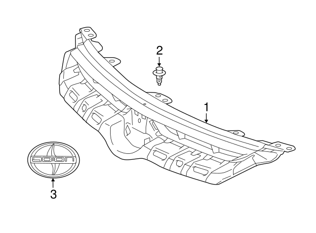 SCION 7530121030 GENUINE OEM EMBLEM