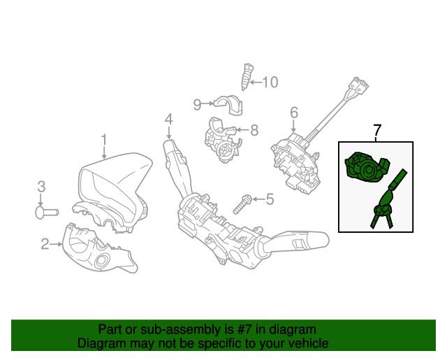 20182022 Hyundai Accent Ignition Lock Cylinder 81900J0B00 World OEM
