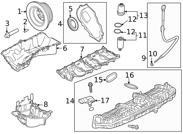 Genuine OEM Oil Filter Seal Part# LR176892 Fits 2022-2023 Land 