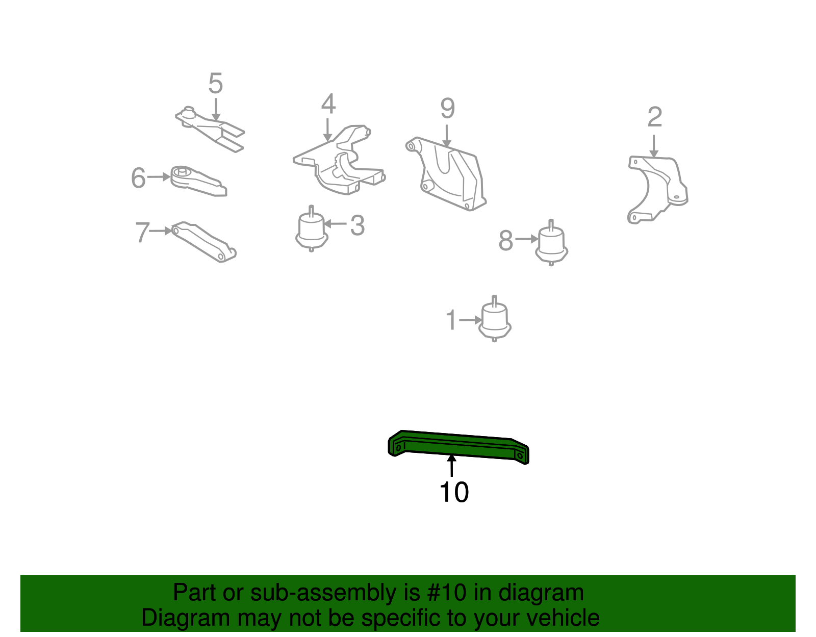 Trans Support - GM (12595066)
