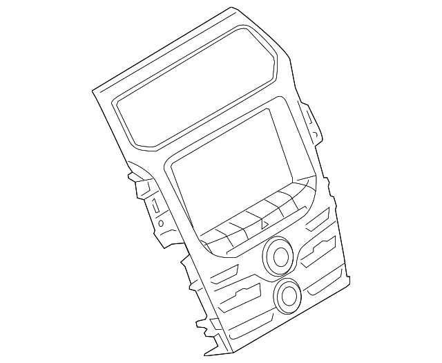 Genuine OEM Ford Part - Dash Control Unit JB5Z-18842-NB | Genuine OEM ...