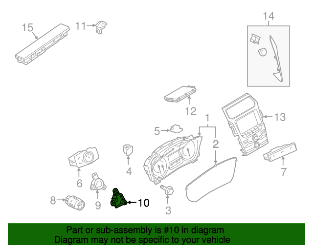 20162021 Ford Ignition Immobilizer Module GB5Z15607A
