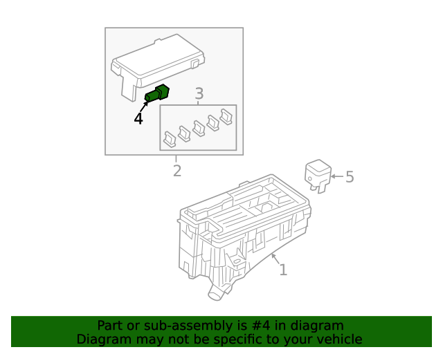 20082021 Honda Puller, Fuse 38235TA0A01 Honda Parts Online